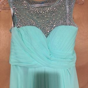 Blush prom dress size 4